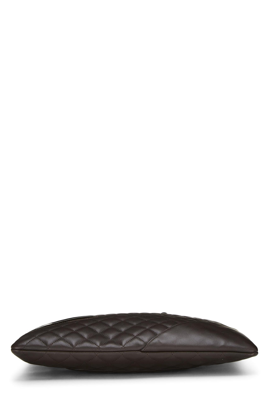 Chanel,  Brown Lambskin Cambon Flat Tote, Brown