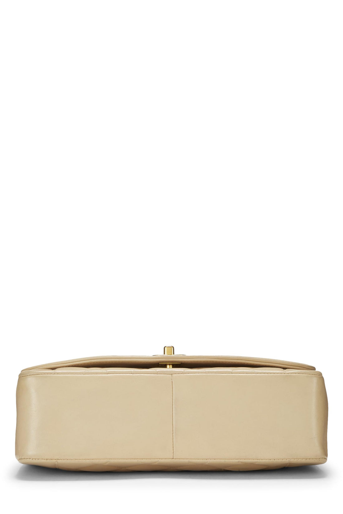 Chanel,  Beige Quilted Lambskin Diana Flap Medium, Beige
