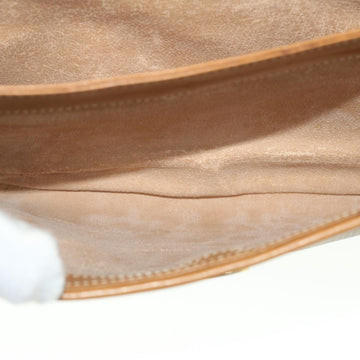 GUCCI Micro GG Canvas Shoulder Bag PVC Leather Beige 004 256 0024 52110