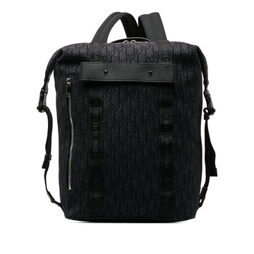 Dior Obreek Safari Rucksack Backpack 1SFBA093YKY Black Canvas Leather Men Dior [More] Rucksack