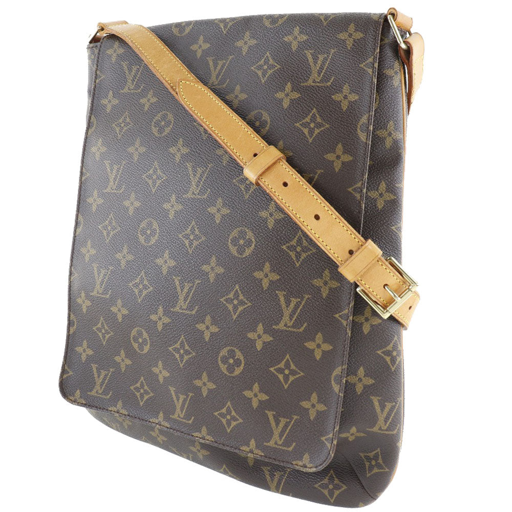 LOUIS VUITTON Shoulder Bag M51256 Monogram canvas Brown Musette Women Used