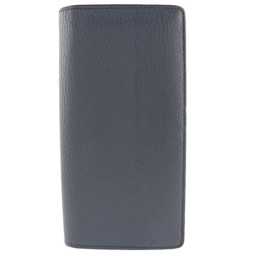 LOUIS VUITTON Long Wallet Purse M58818 Taurillon Clemence Navy blue Parnasea Portefeuille Blaza mens Used