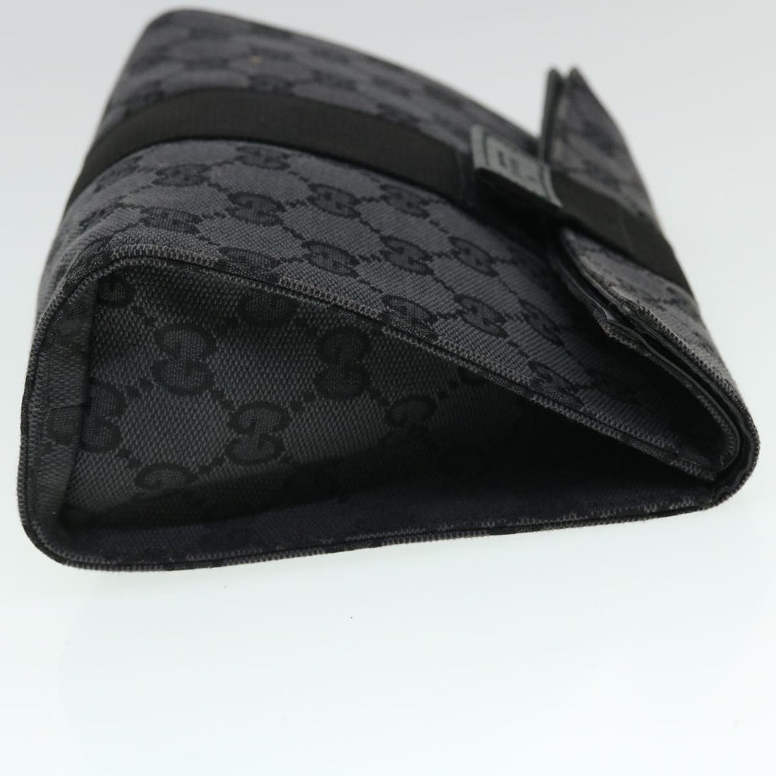 GUCCI GG Canvas Clutch Bag Black 039 0992 001998 52175
