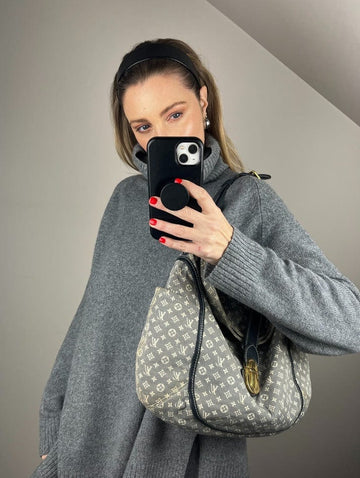 Louis Vuitton Grey Monogram Idylle Romance Bag