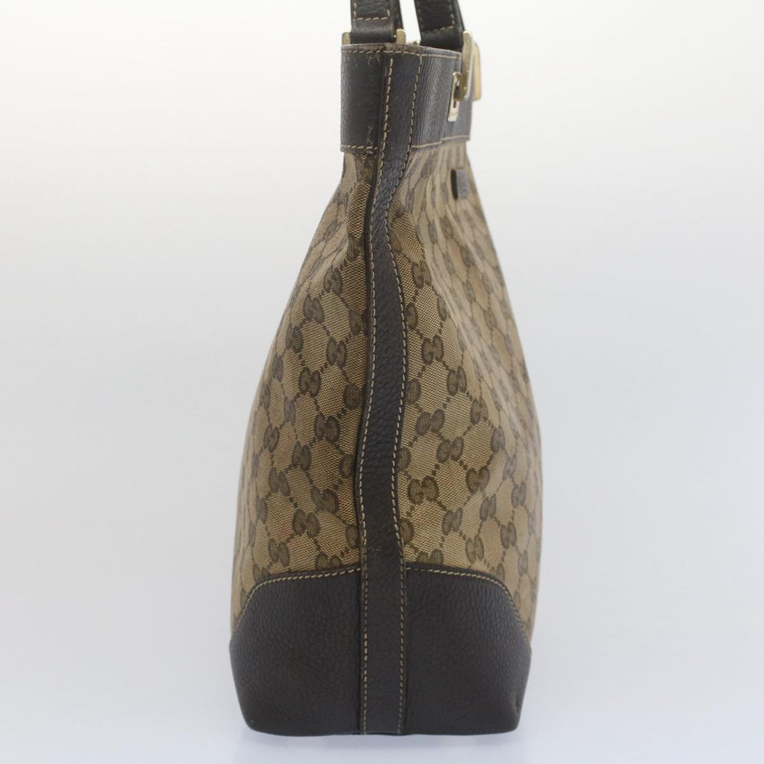 GUCCI GG Canvas Tote Bag Beige 272377 52428