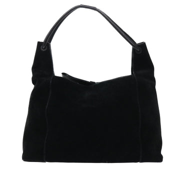 GUCCI Shoulder Bag Suede Black 101292 52429