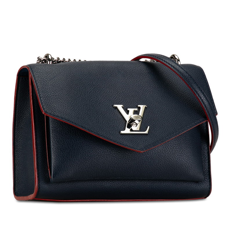 Louis Vuitton LockMyBB Handbag Chain Shoulder Bags M53196 Marine Rouge Green Car Hairdresser  Louis Vuitton