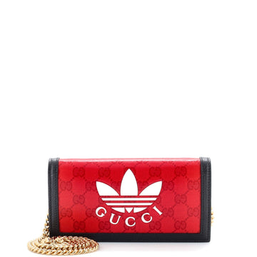 x adidas Wallet on Chain GG Coated Canvas
