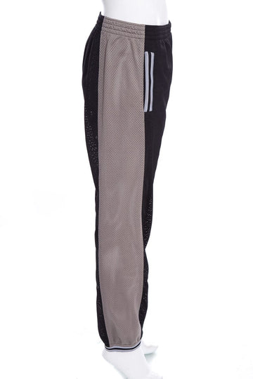 Chanel ID Line Black & Grey Mesh Pants SZ L