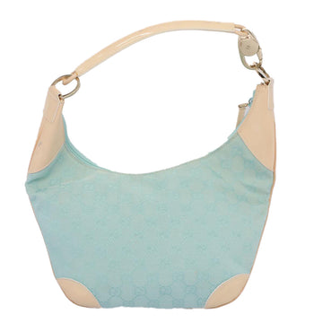 GUCCI GG Canvas Shoulder Bag Light Blue 001 4158 53006