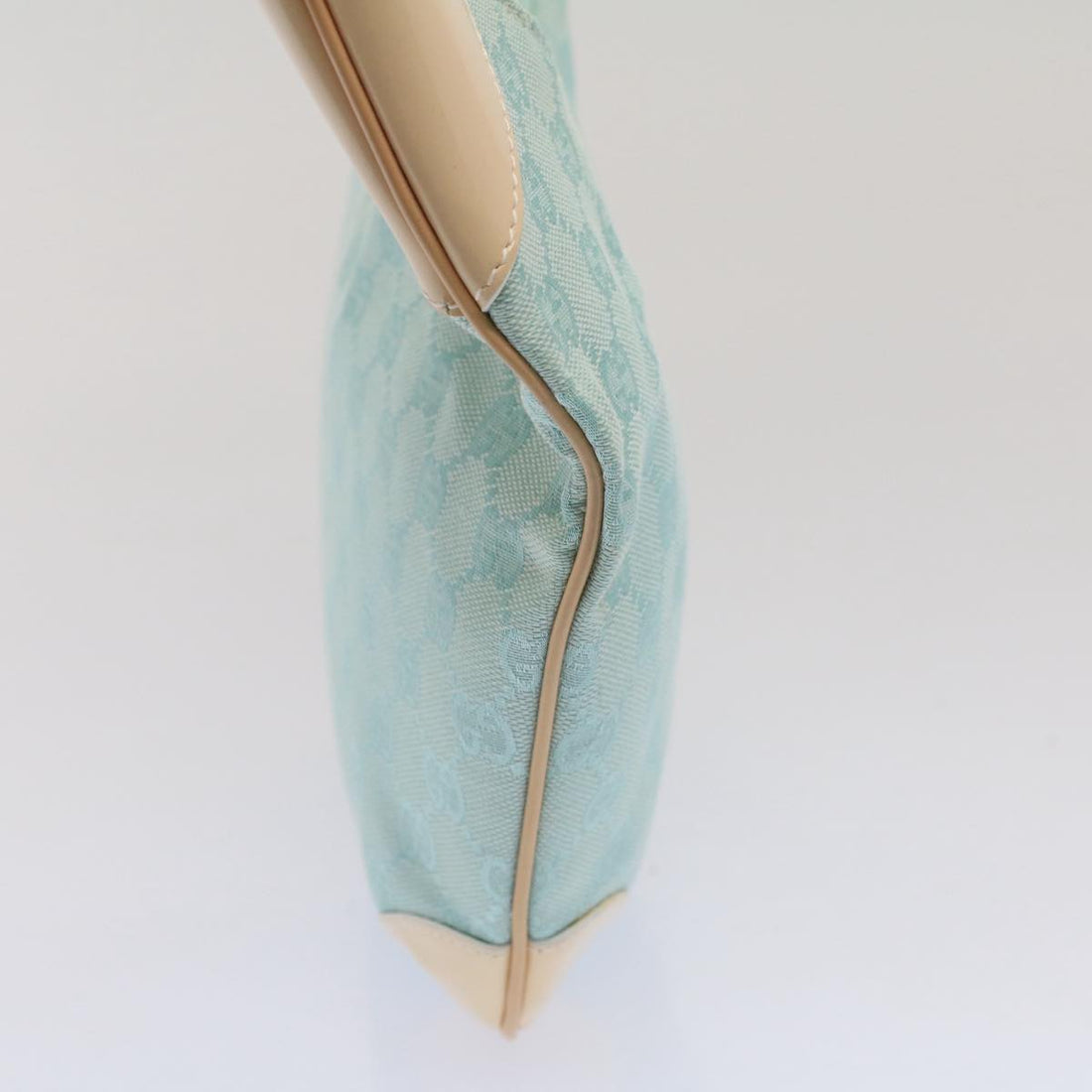 GUCCI GG Canvas Shoulder Bag Light Blue 001 4158 53006