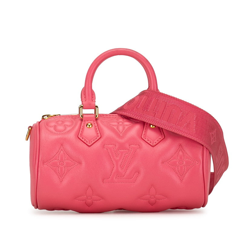 Louis Vuitton Monogram Papillon BB Handbag Chain Shoulder Bag 2WAY M59826 Pink  Leather  Louis Vuitton