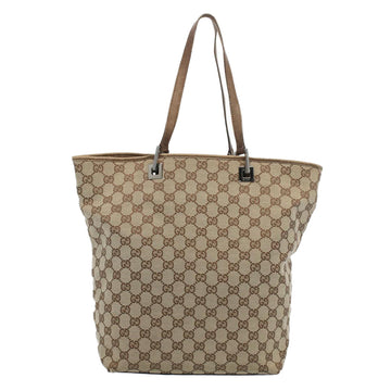 GUCCI GG Canvas Tote Bag Beige 31243 53080