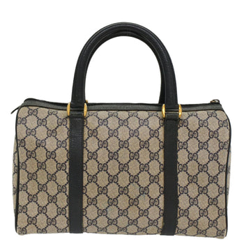 GUCCI GG Canvas Makersluxe Bags PVC Leather Navy Red 53254