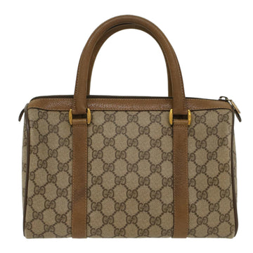 GUCCI GG Canvas Web Sherry Line Boston Bag Beige Red Green 39 02 006 53392