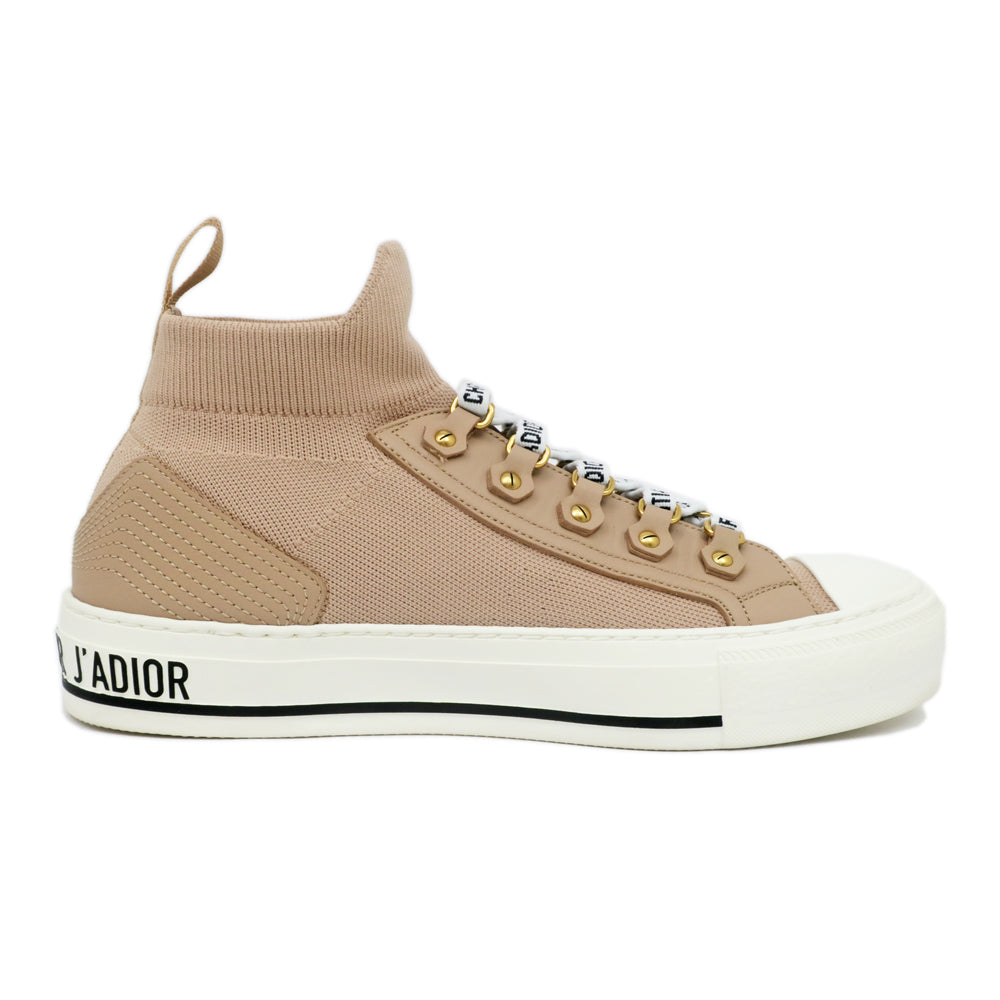 Christian Dior Trainers Size 37 1/2 Hi-Cut New Logo  Women Shoes