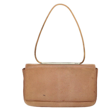 GUCCI Hand Bag Leather Pink 53646