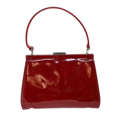 GUCCI Hand Bag Patent leather Red 000 781 0301 53652