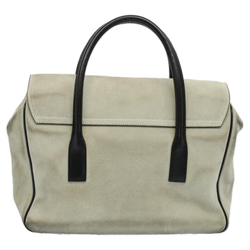 GUCCI Hand Bag Suede Leather Beige 000 0844 53662