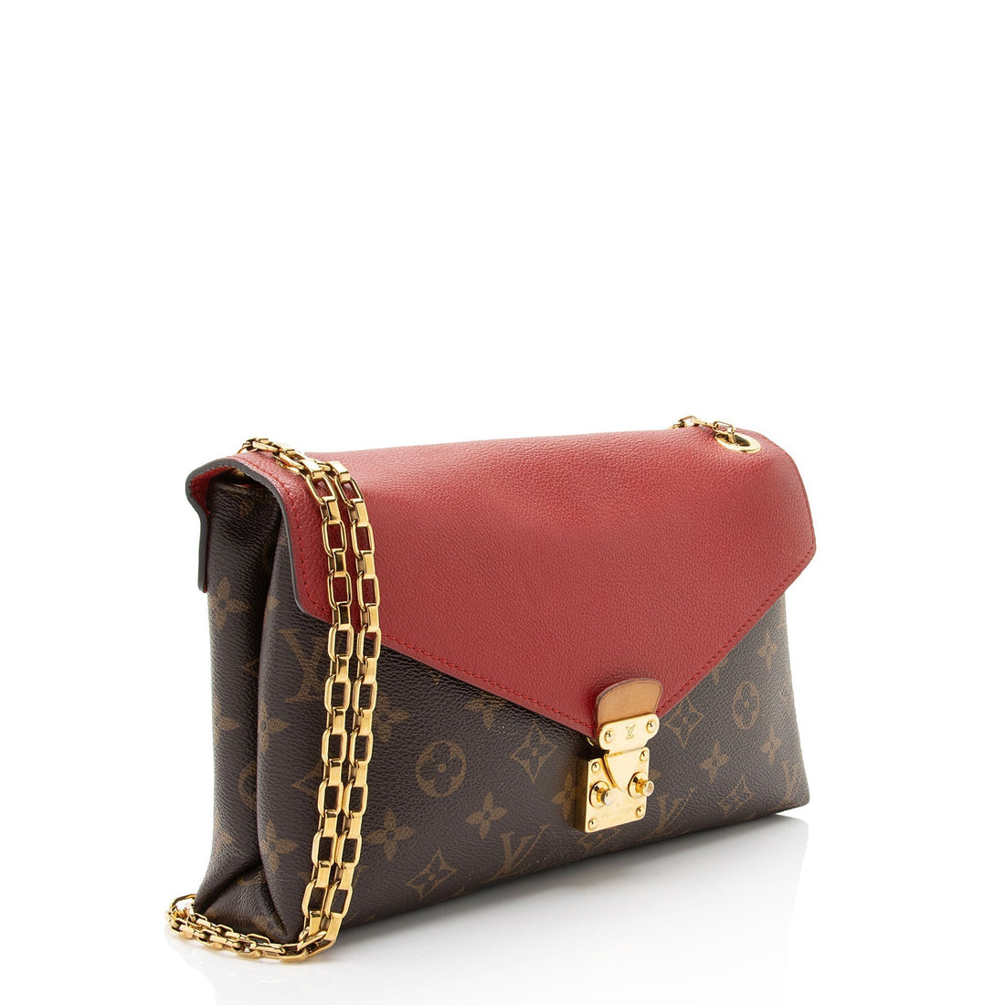 Louis Vuitton Monogram Canvas Pallas Chain Shoulder Bag