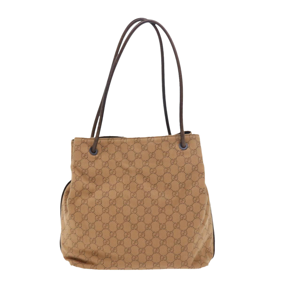 GUCCI GG Canvas Shoulder Bag Brown 101341 54133