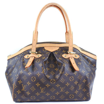 LOUIS VUITTON Tote Bag M40144 Monogram canvas Brown Tivoli GM Women Used