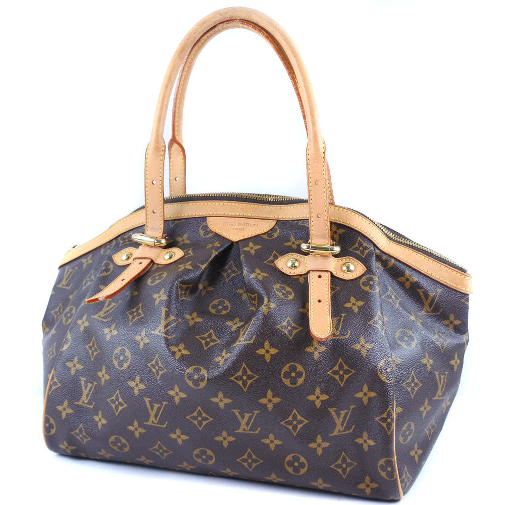 LOUIS VUITTON Tote Bag M40144 Monogram canvas Brown Tivoli GM Women Used