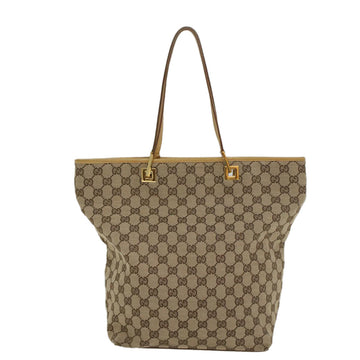 GUCCI GG Canvas Tote Bag Beige 002 1098 2404 54326