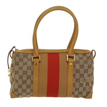 GUCCI GG Canvas Makersluxe Bags Beige Orange Brown 54332