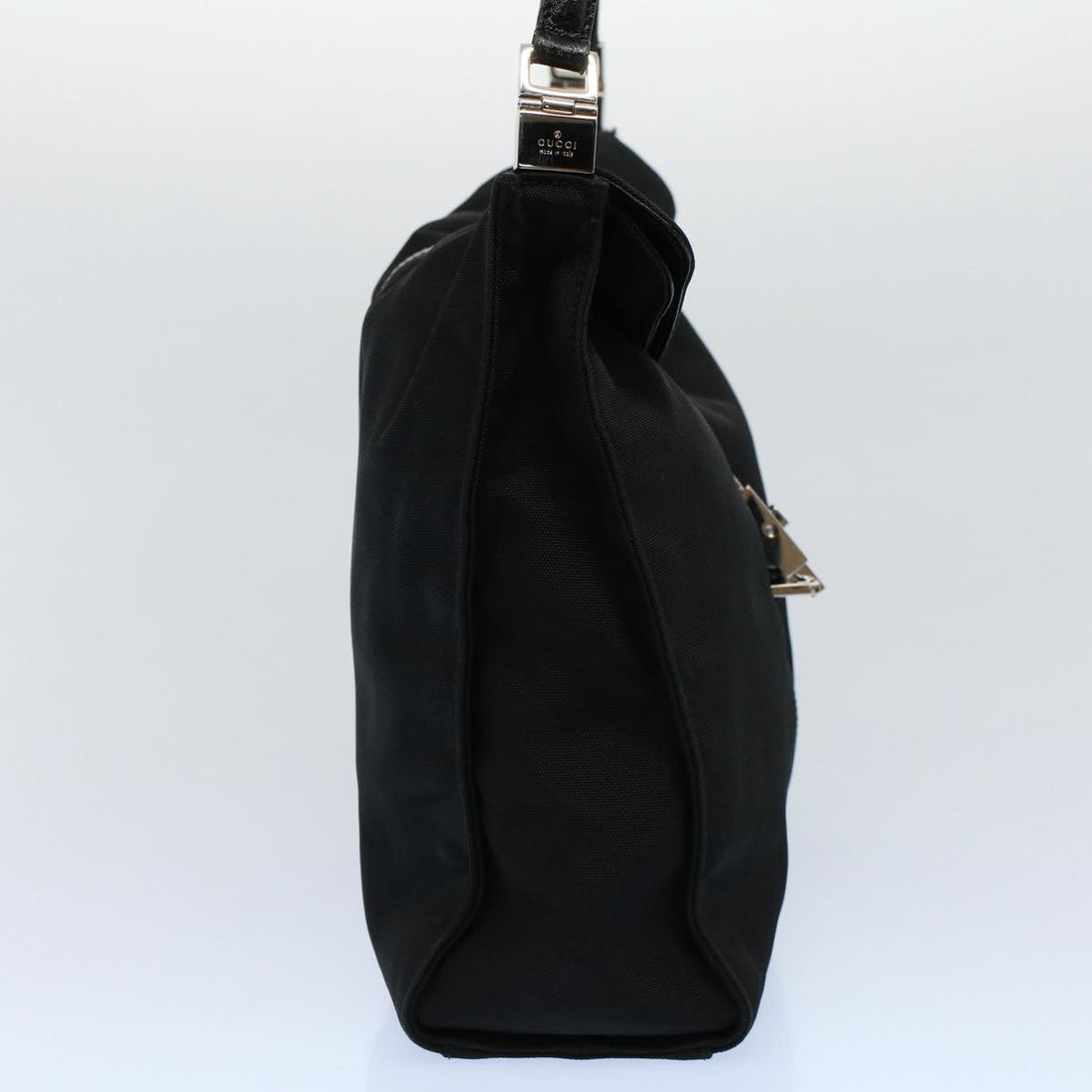 GUCCI Jackie Shoulder Bag Nylon Leather Black 001 3355 2123 54333