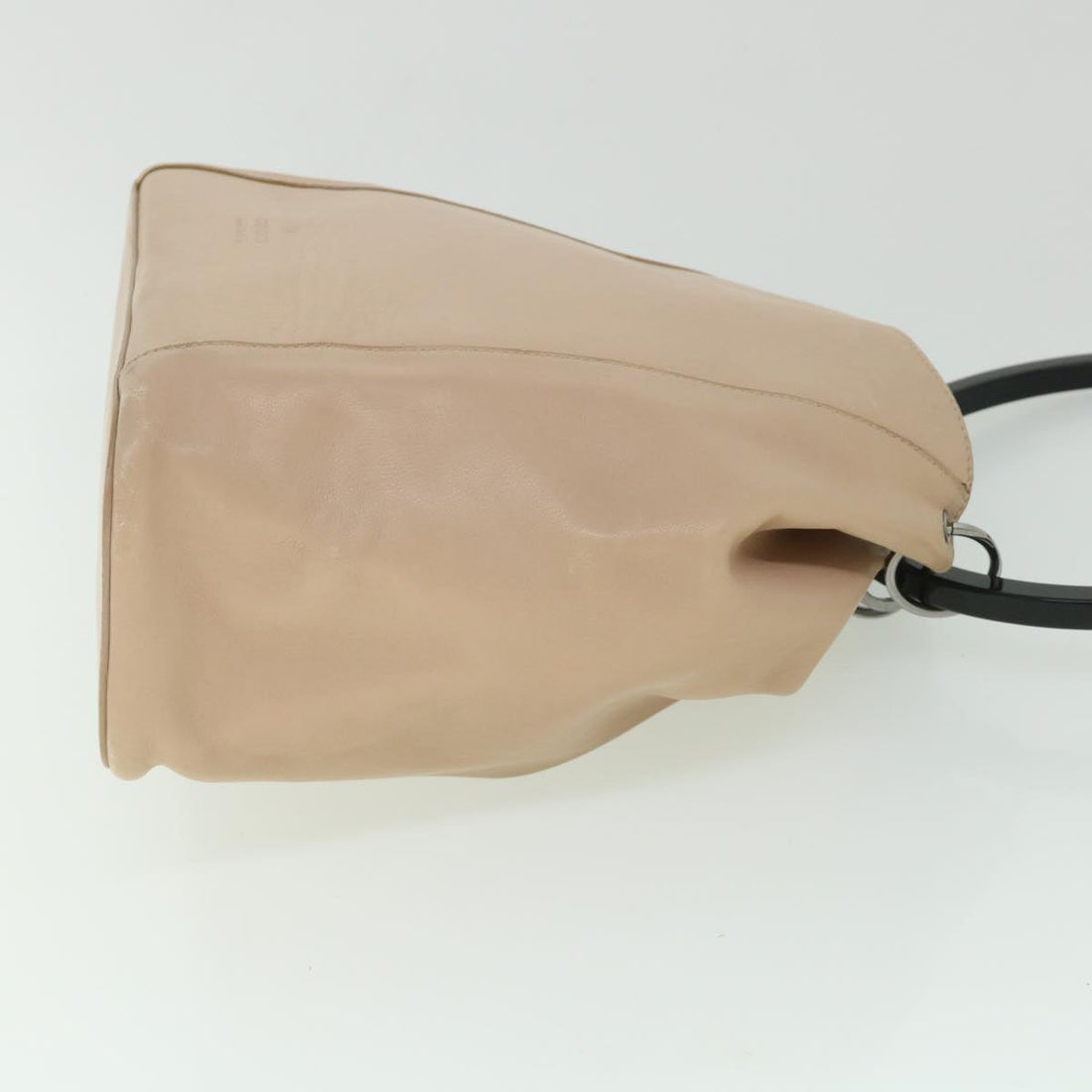 GUCCI Shoulder Bag Leather Beige 54365