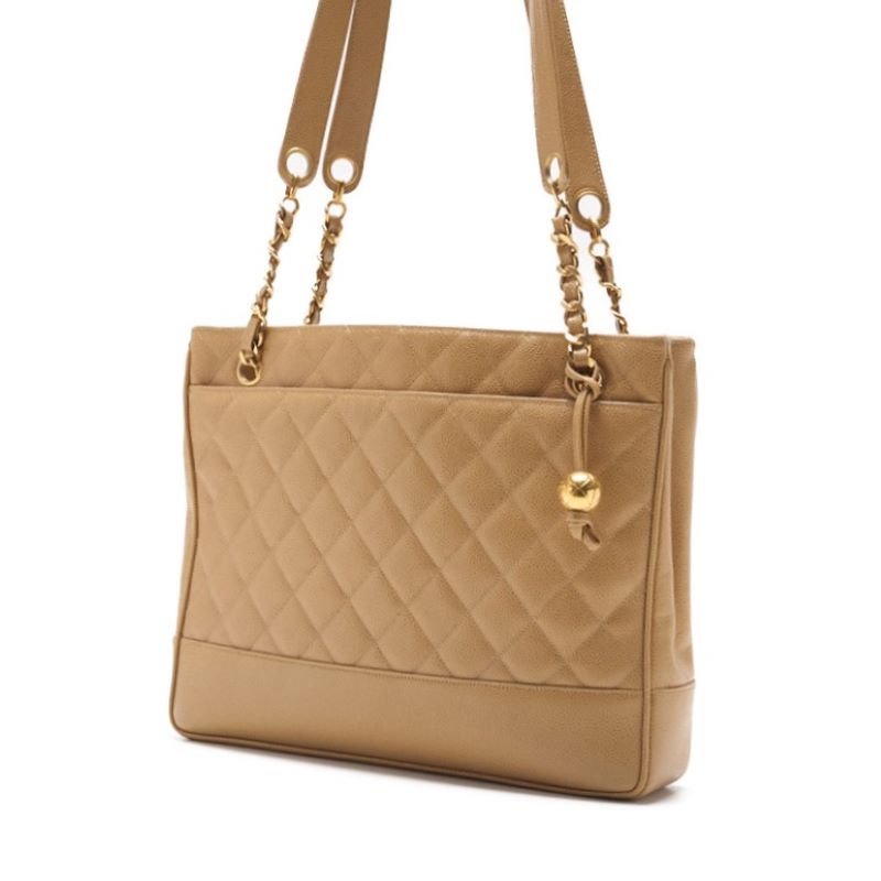 Chanel Matrasse Ball Charm Double Chain Shoulder Caviar S Beige  Shoulder Bag Mini Shoulder Bag  Bag Hybrid ? Ship? Netherlands Online