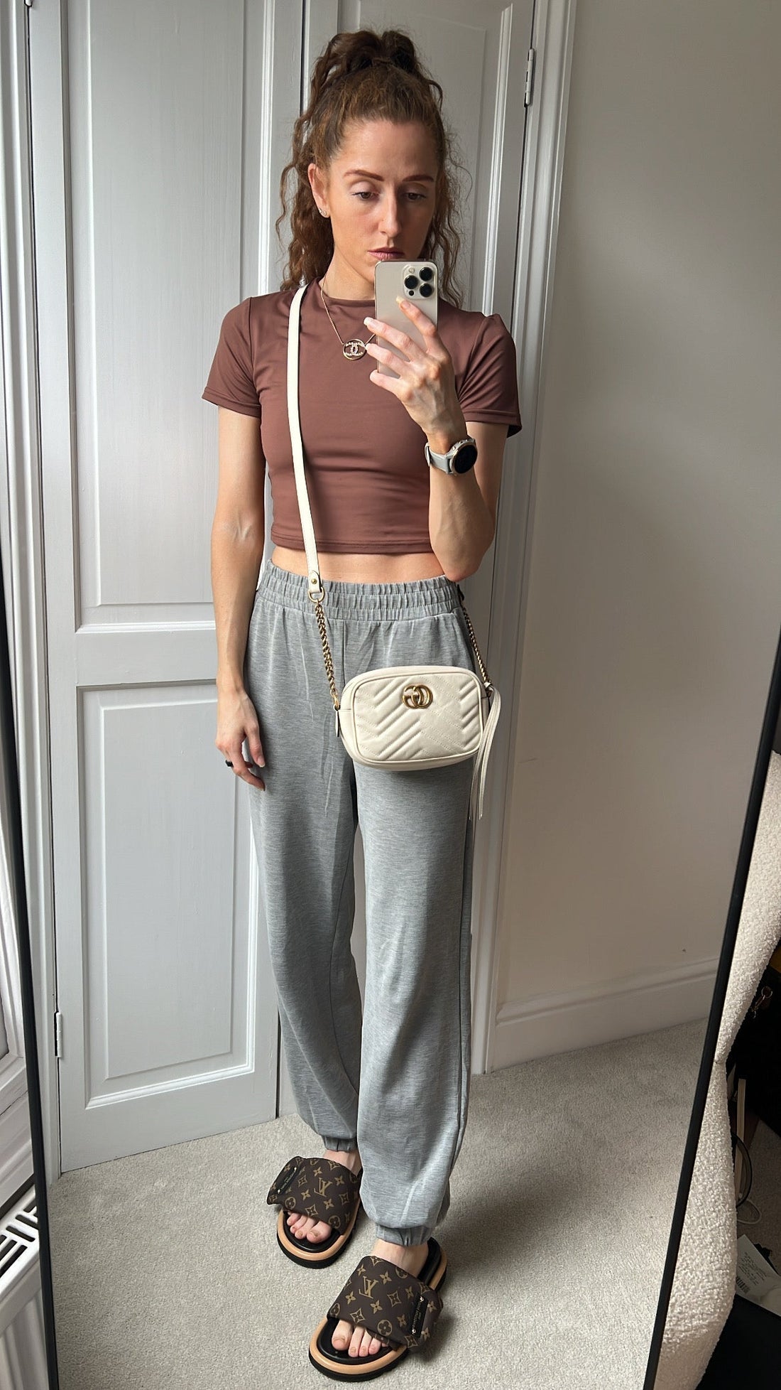 Gucci GG White Marmont Mini Shoulder Bag (RRP £1,160)