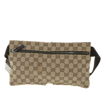 GUCCI GG Canvas Waist bag Beige 28566 54729
