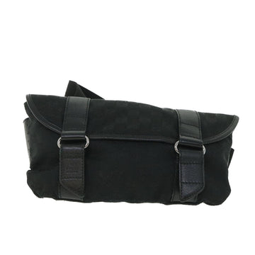 GUCCI GG Canvas Waist bag Black 145851 54731