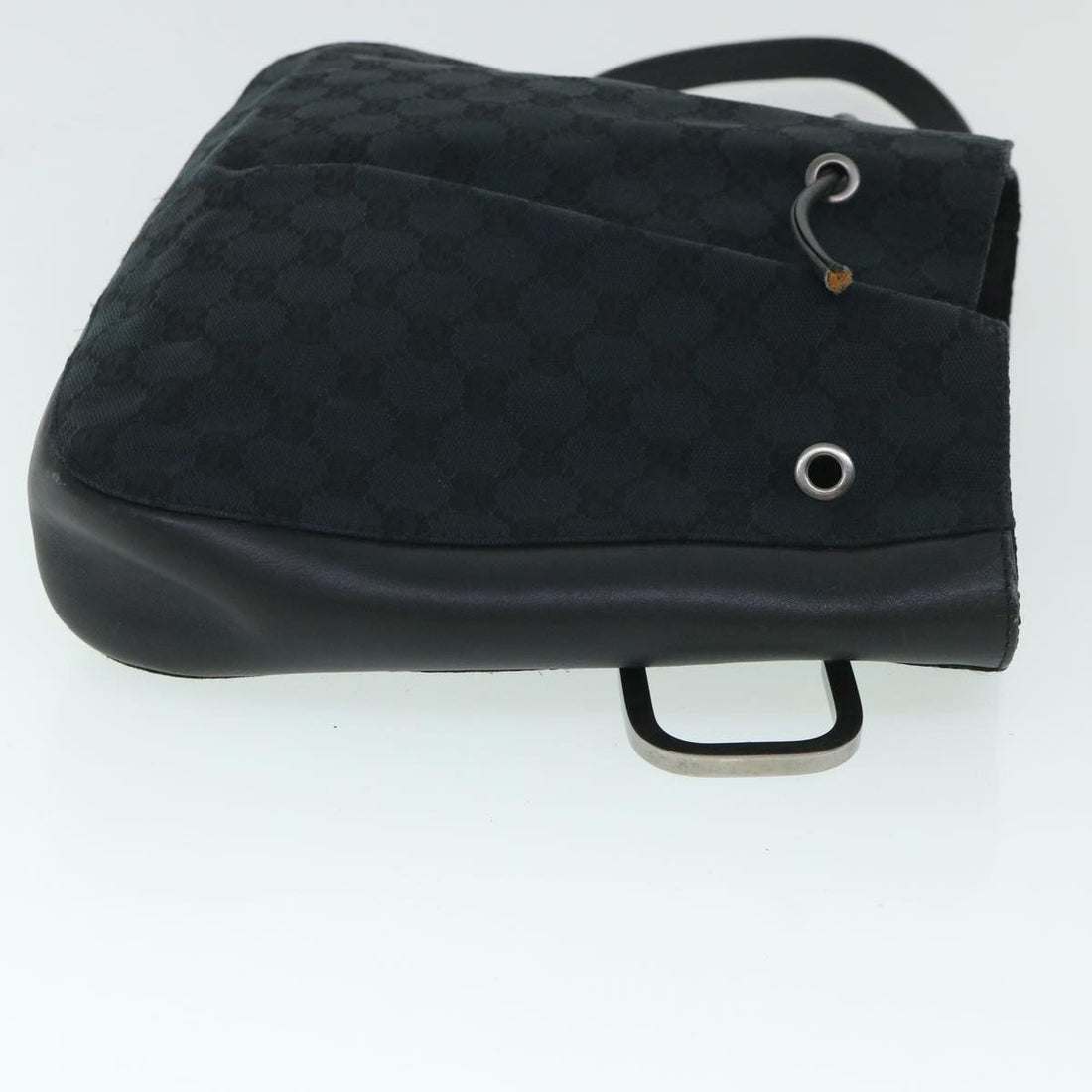 GUCCI GG Canvas Shoulder Bag Black 01165 54915