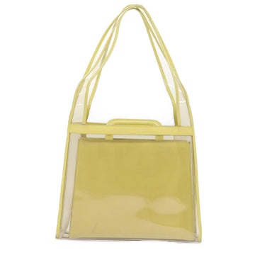 GUCCI Shoulder Bag Vinyl Yellow 001.2058.1773.5 54968