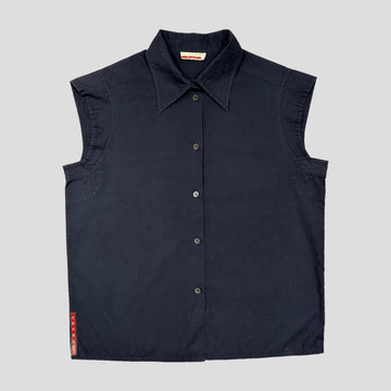 Prada Challenge 2003 Collared Vest - S/M