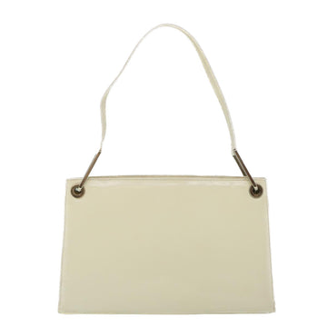 GUCCI Shoulder Bag Patent leather White 001 3034 55032