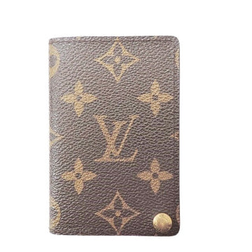 Louis Vuitton Porte Carte Crédit Pression  Canvas Wallet  ()