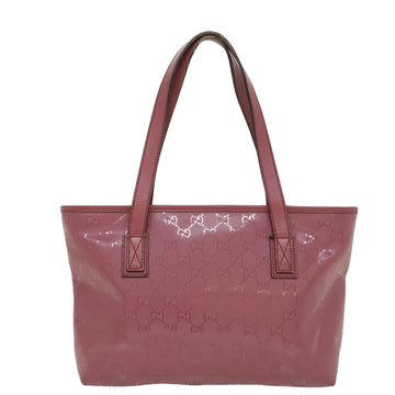 GUCCI GG implementation Tote Bag Pink 211138 55416