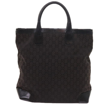 GUCCI GG Canvas Hand Bag Black 002 1093 3444 55417