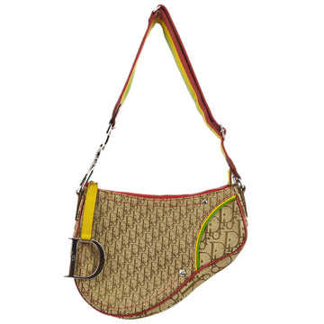 Christian Dior 2004 Rasta Saddle Bag