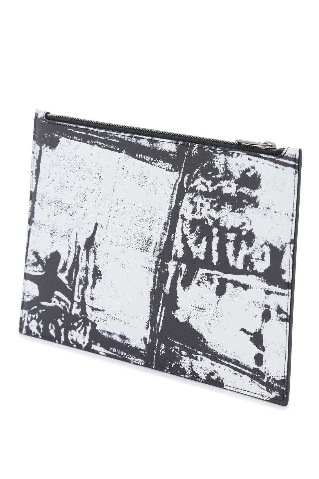 Alexander Mcqueen Graffiti Flat Pouch Men