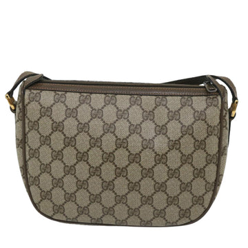 GUCCI GG Supreme Web Sherry Line Shoulder Bag Beige Red 89 02 032 56367