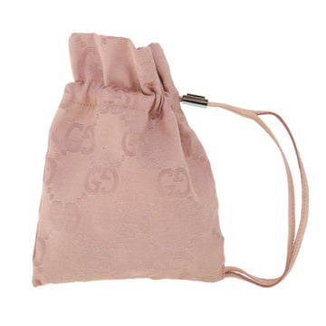 GUCCI GG Canvas Purse Pouch Pink 039 1047 56376