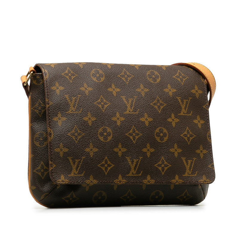 Louis Vuitton Monogram Musette Tango Short Shoulder Bag M51257 Brown