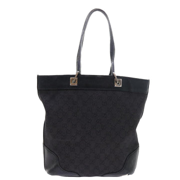 GUCCI GG Canvas Tote Bag Black 272377 56568