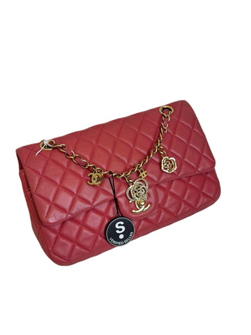 Chanel CF Medium Bag Pink_B9-51