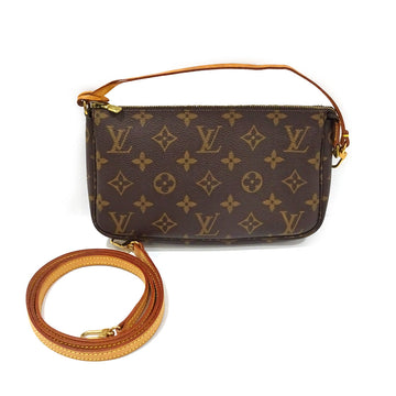 Louis Vuitton Poschet M51980 Accessory Pouch Monogram Shoulder Strap  Shoulder Bag